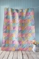 Preview: Tilda Patchwork Stoff Baumwolle - Gardenlife - Bowl Peony Grey Green